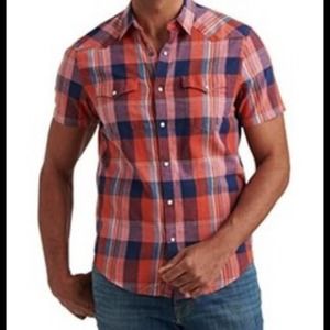 Lucky Brand Godfather XL Button up Shirt Western